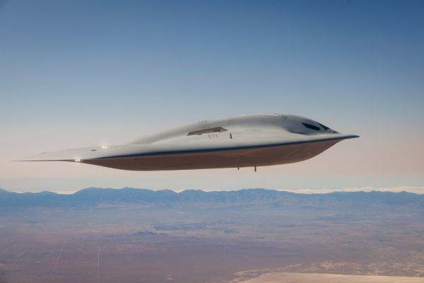 PHOTO: B-21 Raider, the sixth-generation stealth bomber during testing at Edwards Air Force Base, California. (Photo source: facebook / United States Air Force)